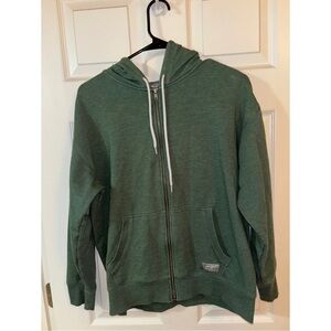 Eddie Bauer Green Zip-Up Hoodie